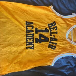 Will Smith - Yellow Bel-Air Academy Basketball Jersey
